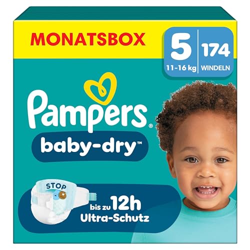 Pampers Windeln Größe 5, 174 Windeln