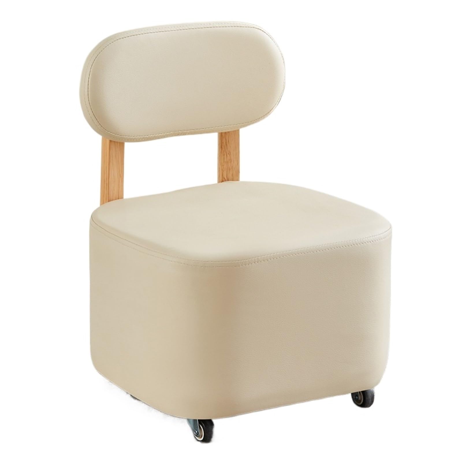 Repose-pieds rotatif similicuir pour votre salon et bureau scandinave
