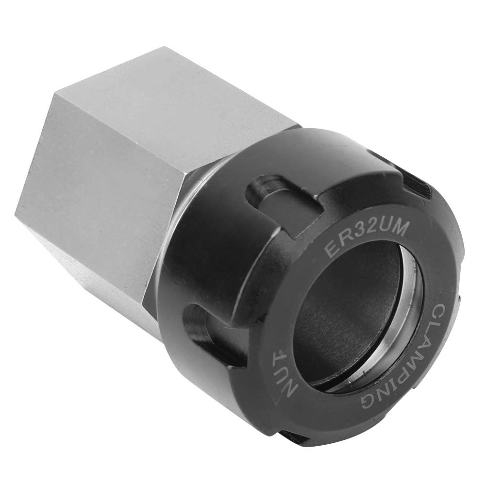 ER32 Collet Block ER32 Collet Block Hex Chuck Collet Holder Lathe Engraving Machine Accessories for CNC Lathe Engraving Machine collets (Quadrilateral)