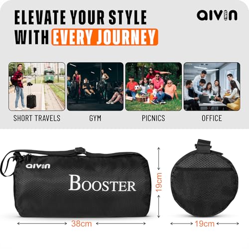 Image of Aivin Booster Multipurpose Gym Bag | Gym Bags | Adjustable Shoulder Bag for Men |Duffle Gym Bags for Men | Fitness Bag|Carry Bags|Sports & Travel Bag|Sports Kit| Duffle Bags Travel