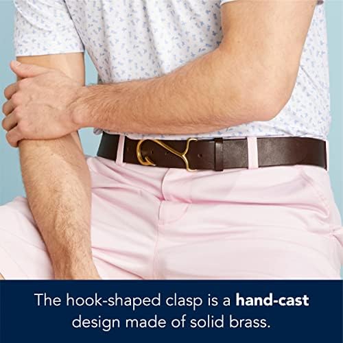 vineyard vines Men's Fish Hook Belt at Amazon Men’s Clothing store