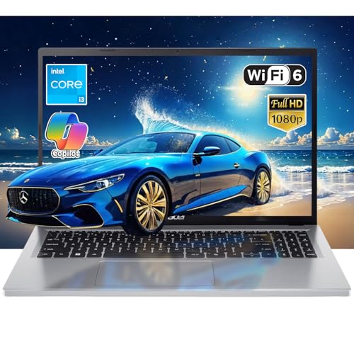 Image of acer Aspire Go 15 Laptop, 15.6 inch Full HD IPS, Intel Core 3 N355 Processor, 8GB RAM 256GB SSD, Windows 11 with Copilot AI, Long Battery Life, Lightweight, Student Business (8GB RAM | 256GB SSD)