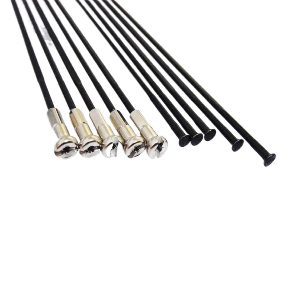 Raggi Bicicletta Raggi 20 Pz/Lotto Tirare Dritto Raggio T302 in Acciaio Inox 230 242 250 258 263 270 275 278 280 282 285 287 292 298 301mm