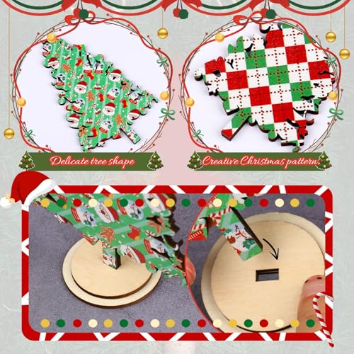 5-Pcs-Rustic-Wooden-Christmas-Tree-Table-Decor-Freestanding-Shelf-Centerpiece-for-Home-Mantel-or-Tiered-Tray 5 Pcs Rustic Wooden Christmas Tree Table Decor Freestanding Shelf Centerpiece for Home Mantel or Tiered Tray