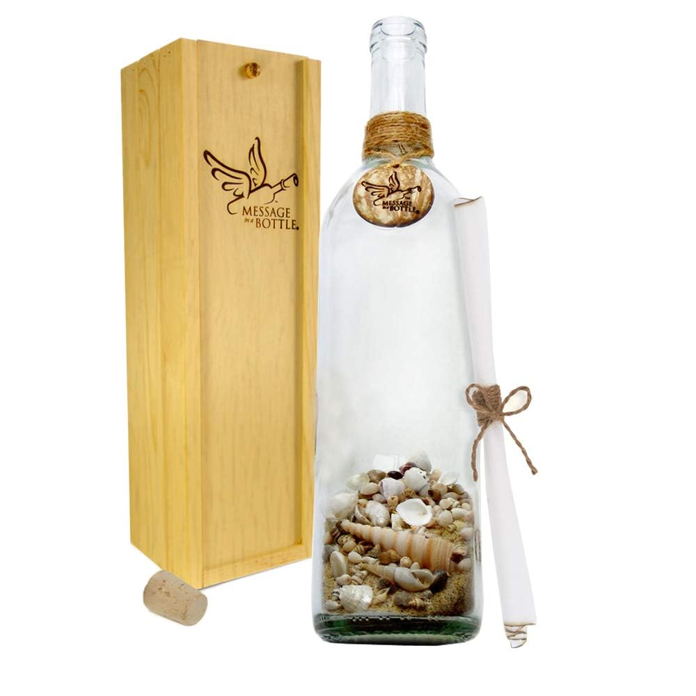 Amazon.com: MESSAGE IN A BOTTLE (All Occasions, Crystal Clear with