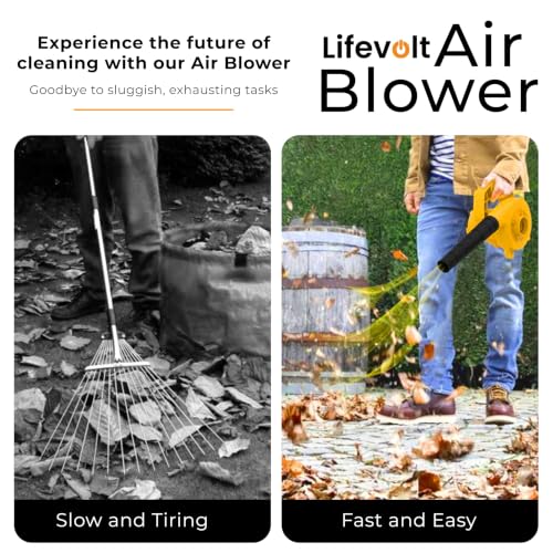 Image of 750W Air Blower for Dust Cleaner for Home | 18000 RPM High-Speed Copper Motor | 6-Speed Modes | 3 Hours Continuous Working | 6 Months Replacement Warranty | Blower for Cleaning