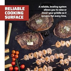 Camp Chef Gridiron 36 - Outdoor Griddle Grill with Flamethrower Ignition & Hidden Grease Catcher - Premium Flat Top Grill for Outdoor Cooking Camp Chef Gridiron 36 Outdoor Griddle Grill with Flamethrower Ignition Hidden Grease Catcher Premium Flat Top Grill for Outdoor Cooking