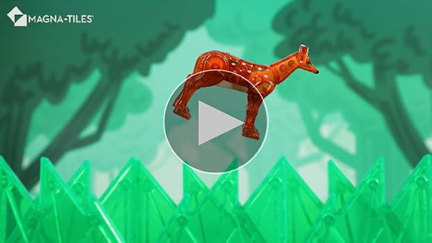 Amazon.com: MAGNA-TILES Forest Animals 25-Piece Magnetic