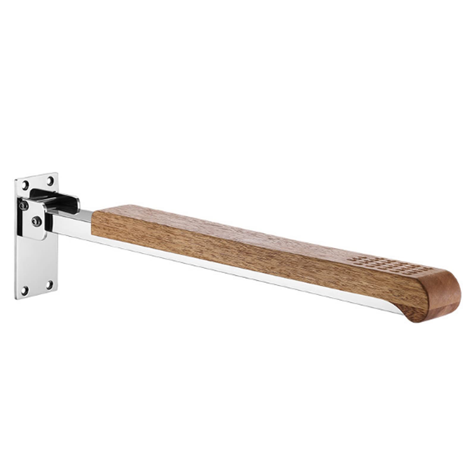 Maniglioni in Legno per Anziani da Parete, Maniglioni per disabili Maniglioni per WC Pieghevoli Maniglione Ribaltabile Vasche da Bagno e docce Maniglia per WC Sicurezza per disabili, Anziani, disabi