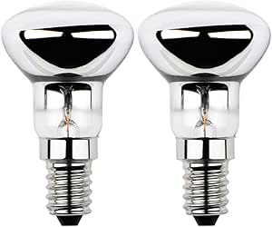 2 x Lavalampe Glühbirne R39 E14 30W 230v, Glühbirne Lavalampe Dimmbar Warmweiß 2600K.