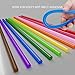 Hot Glue Sticks,90pcs,15 Colors, Mini Glue Gun Sticks, Hot Melt Glue Adhesive Sticks for Glue Gun,0.28 x 3.9in,Hot Glue Adhesive Almost for All Materials for Kids Adults DIY Art Craft