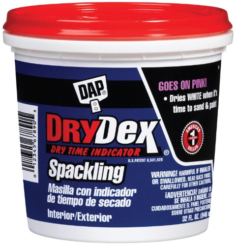 Image of DAP DryDex Dry Time Indicator Spackling, Pink /White, 32 Oz (7079812330) (Pack of 6)