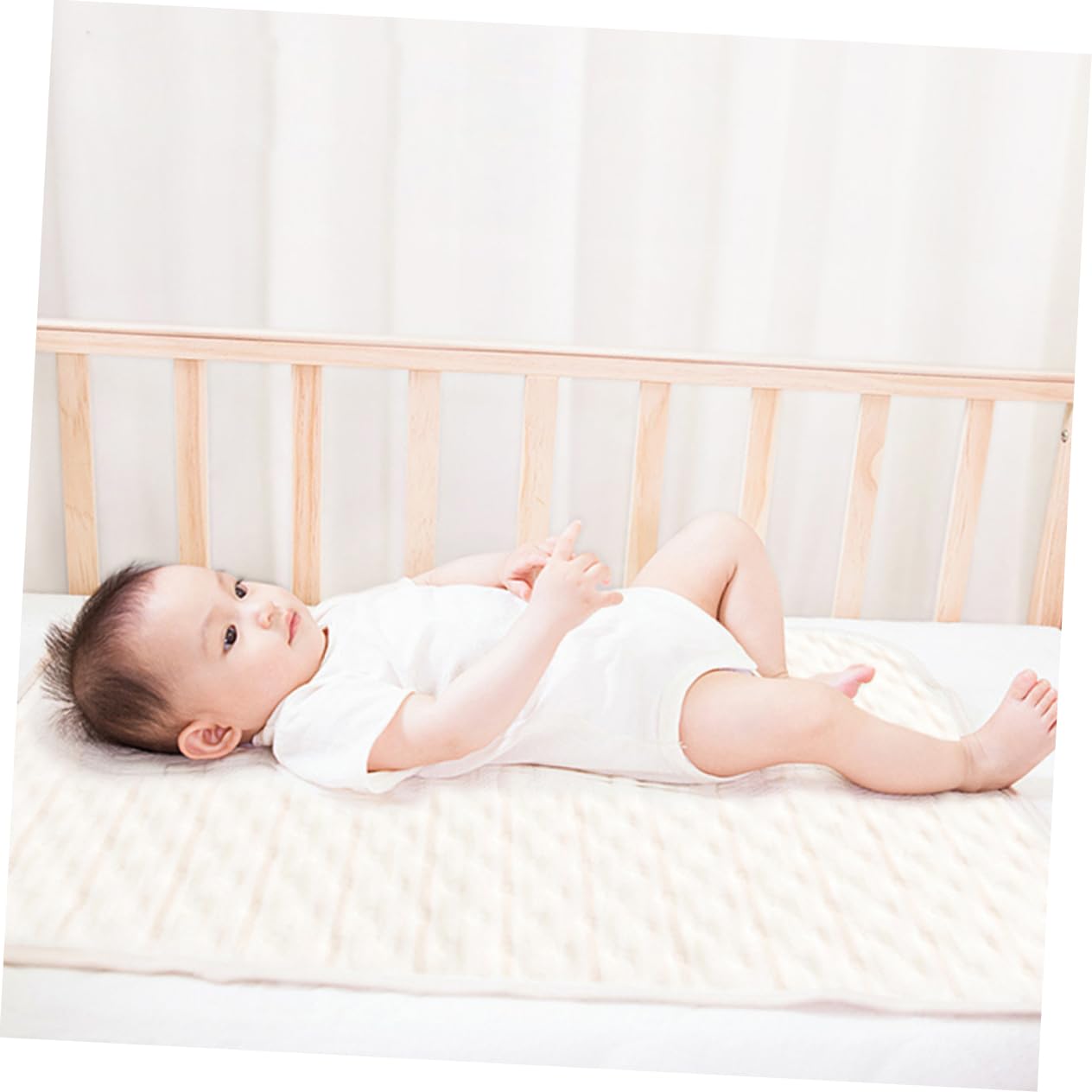 Coussinet Coton Urinaire Septum de Imperméable Lavable en Coloré Bébé