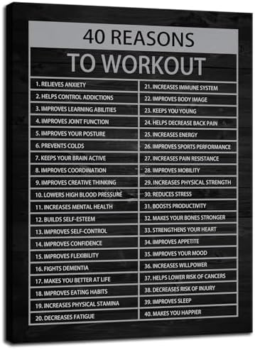 Motivational Canvas Painting Wall Art Success Quote Wall Art 40 R...