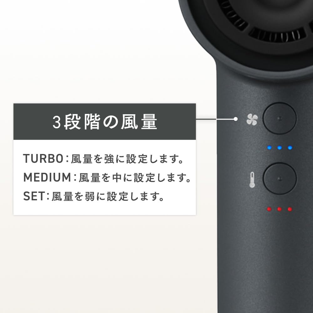 Amazon | アイリスオーヤマ イオンドライヤー 速乾 軽量 380g