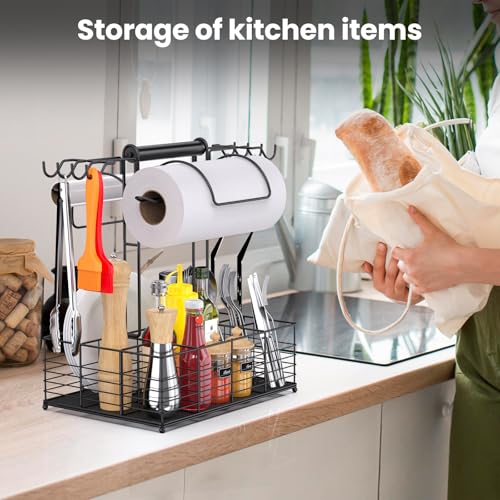 Organizador para Parrilla GBEER con Portarrollos y Ganchos miniatura 6