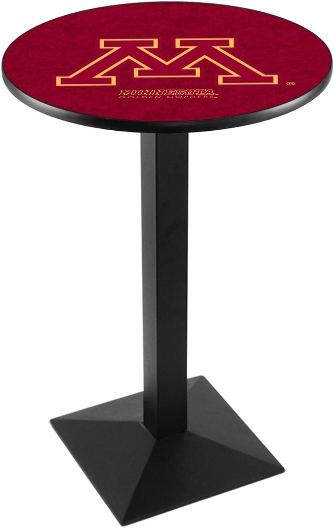 HBS L217-36" Black Wrinkle Minnesota Pub Table by Holland Bar Stool Co.