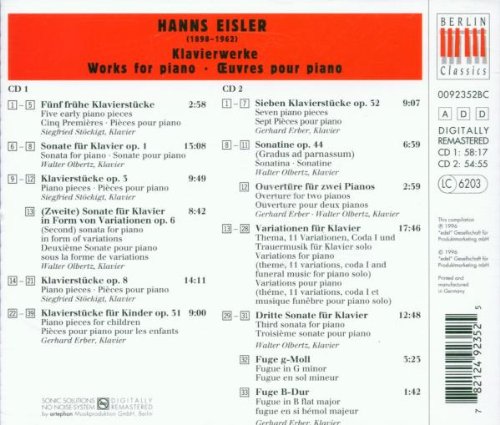 Hanns Eisler:Edition Vol.VIII-