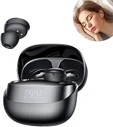 Fone de Ouvido para Dormir – Ultraleve, Confortável, Som Imersivo, Bateria Longa Duração (Titânio Grafite)