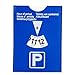 Produktbild Auto Parkscheibe Parkuhr Kurz-Parkzone aus Kunst-Leder in 11x15cm kein Klappern by Auto-Dress