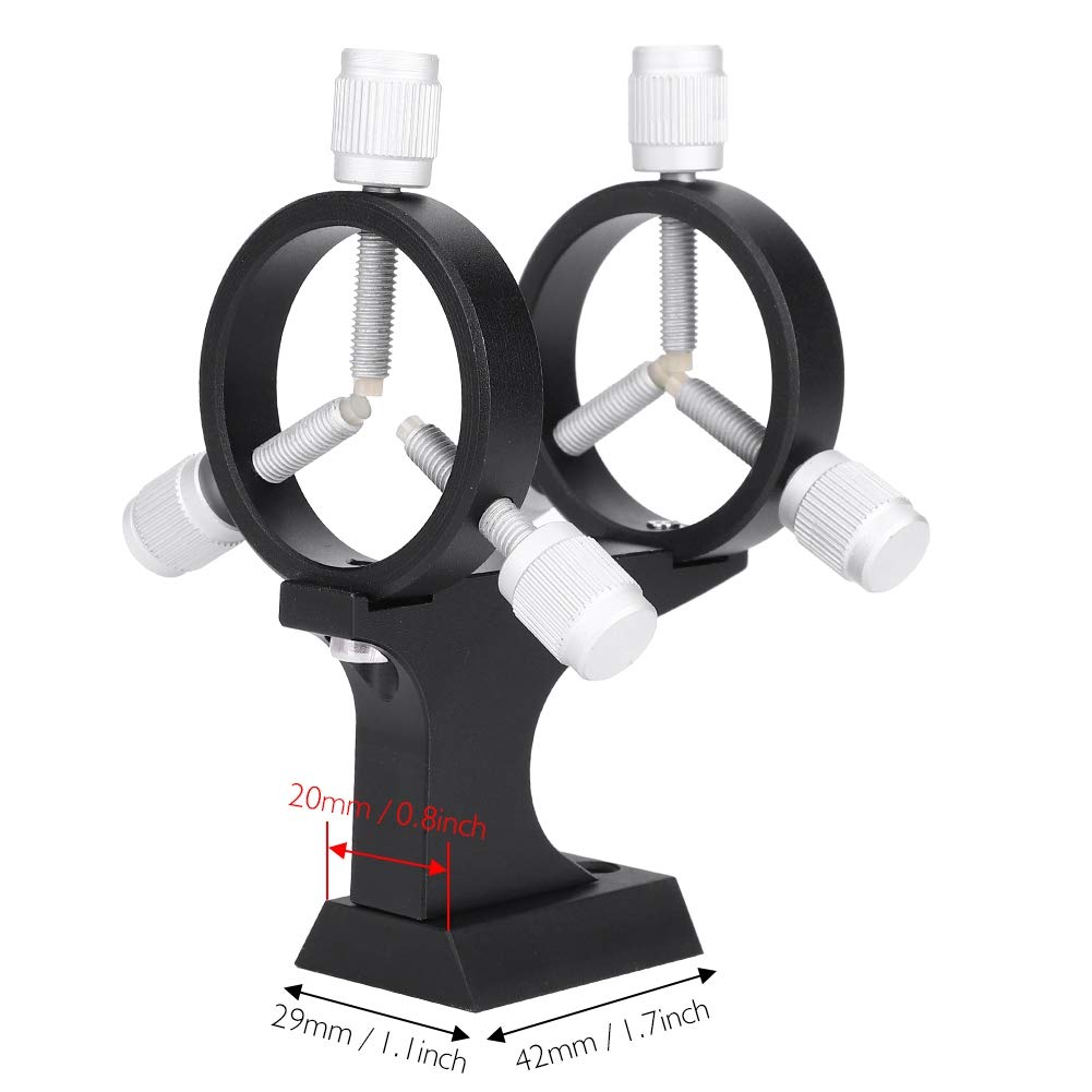Soporte de Alcance de buscador de Puntero L_áser Ajustable de aleación de Aluminio con Orificio de Rosca de 1/4 de cámara para para para Vixen