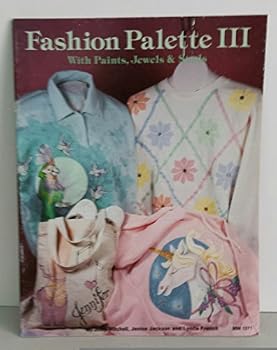 Paperback Fashion palette III with paints, jewels & studs Book