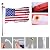 Voilamart 25 FT Sectional Flag Pole Heavy Duty Aluminum Outdoor In ground Flagpole with 3'*5' American Flag and Gold Ball for Residential or Commercial Use