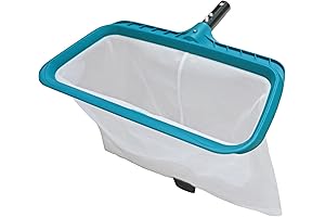 POOLWHALE Professional Leaf Rake: The Ultimate Pool Debris Terminator