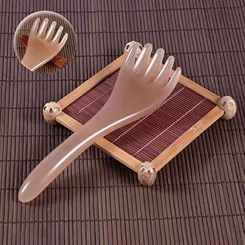 Binaoogi Scalp Massager Gua Sha Back Massager Head Scratcher Protable Hand Held Spa Head Massager For Deep Relaxation、Gifts For Mom And Dad, Can Be Used On Every Part Of The Body (Green) #TOP5