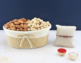 SFU E Com Dry Fruit Hamper For Rakshabandhan Gift | Dry Fruit And Rakhi For Brother | Dry Fruit Basket Hamper | 207-picture-29