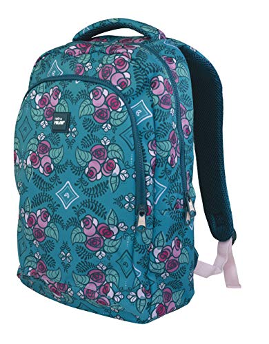 Milan Mochila Escolar  Capacidad 17l Modernist Tipo Casual  45 cm  Turquesa
