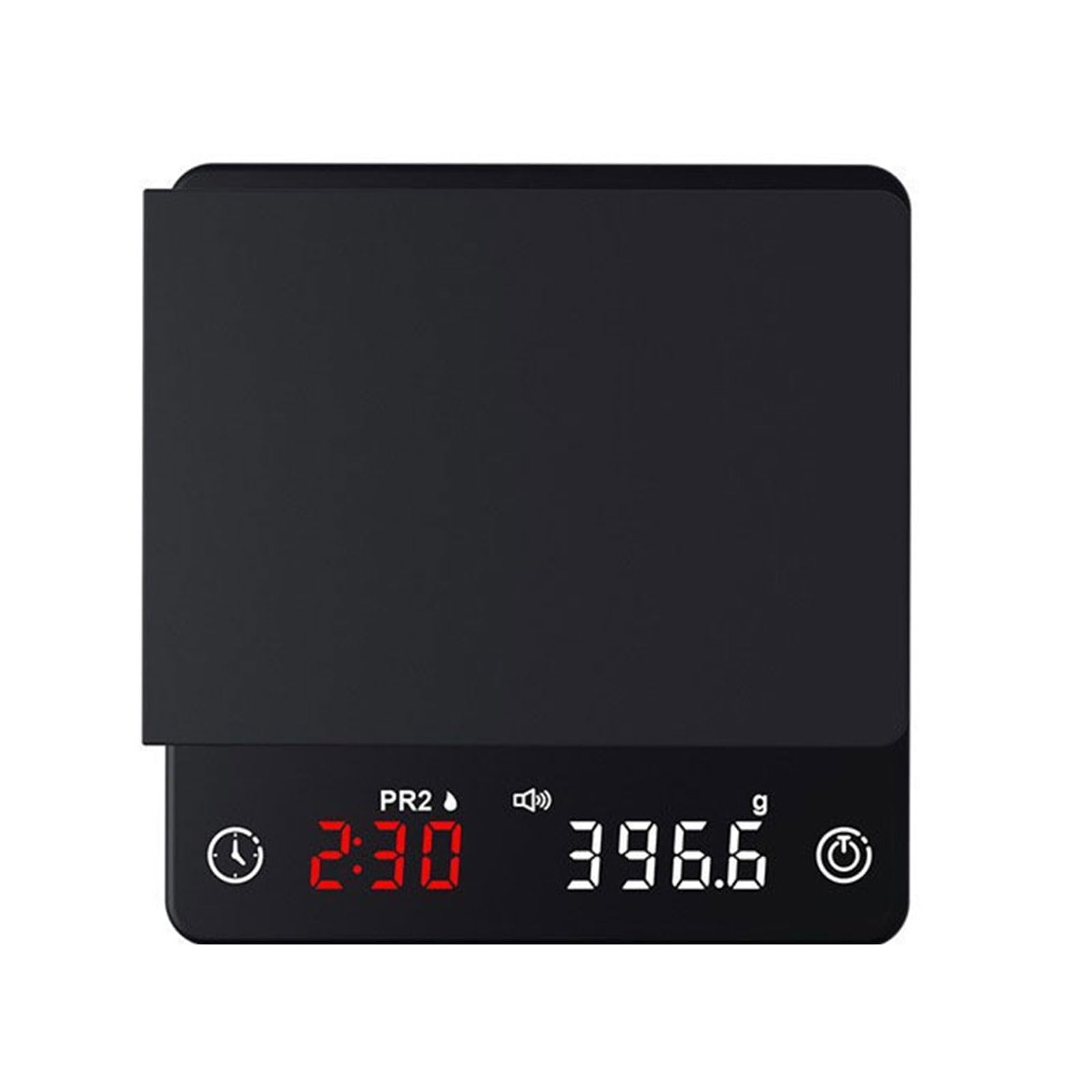 Mekalero Electronic Scale Lightweight Electric Coffee Scale Digital Espresso Kitchen for Coffee Powder Brewing Accessory