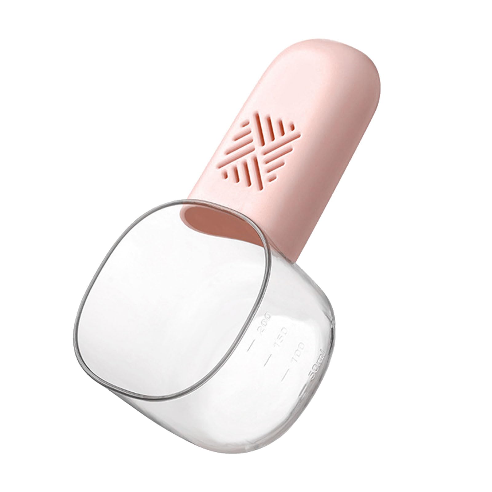 MALSSE Easy Cleaning Measuring Scoops Feature Double Scale Grains Measuring Tool for Accurate Rice Flour Grains Portioning Multifunctional Moistureproof Rice Scoops