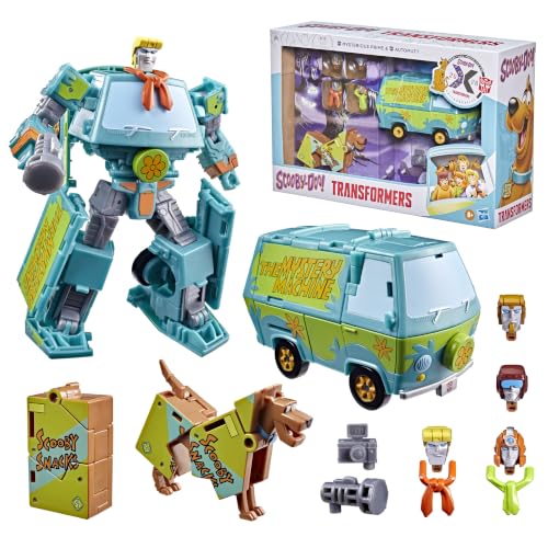 Transformers Scooby Doo Mysterious Prime & Automutt Converting Action Figure Set - image 7