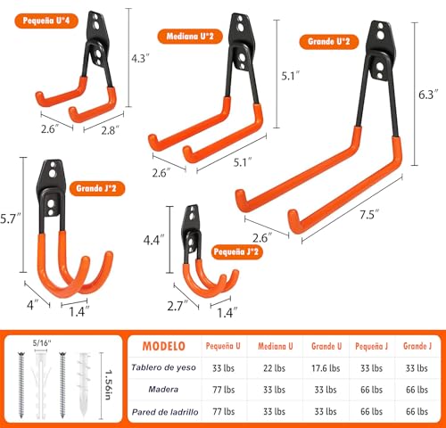 La Mejor Selección de Almacenaje y organización del garaje los mejores 10. 23 Imagen adicional