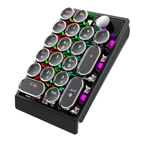 Pavé numérique mécanique 3 modes Topiky clavier macro 19 touches RVB