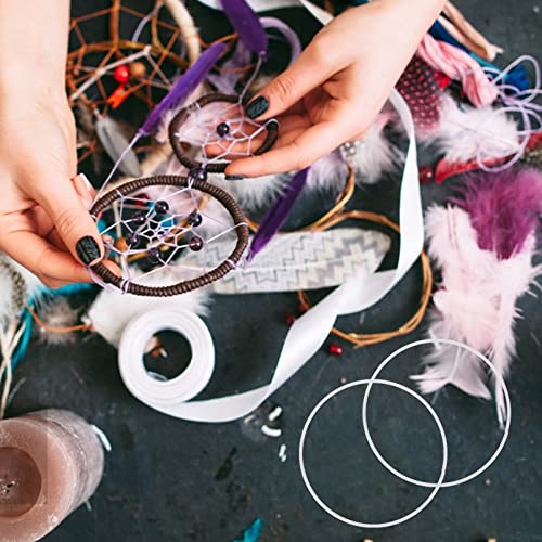 Anillos de hierro para atrapasueños y accesorios de diy en proyectos de bricolaje 8