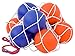 Produktbild Betzold 100149 - Softball-Set 10 Schaumstoffbälle 16 cm im Ballnetz Kinder-Ball