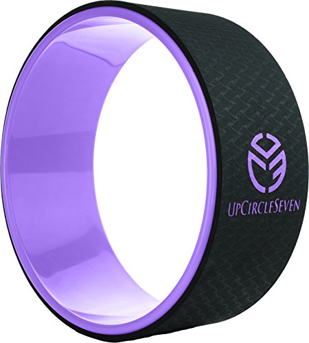 UpCircleSeven Yoga Wheel - [Pro Series] Strongest & Most Comfortable Dharma Yoga Prop