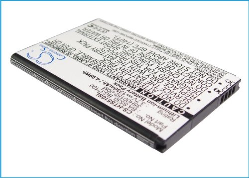 Batterie Compatible avec fit to HTC Desire S, BH11100, Saga, PG88100, BA S530, C510, Salsa, BG32100, Rhyme