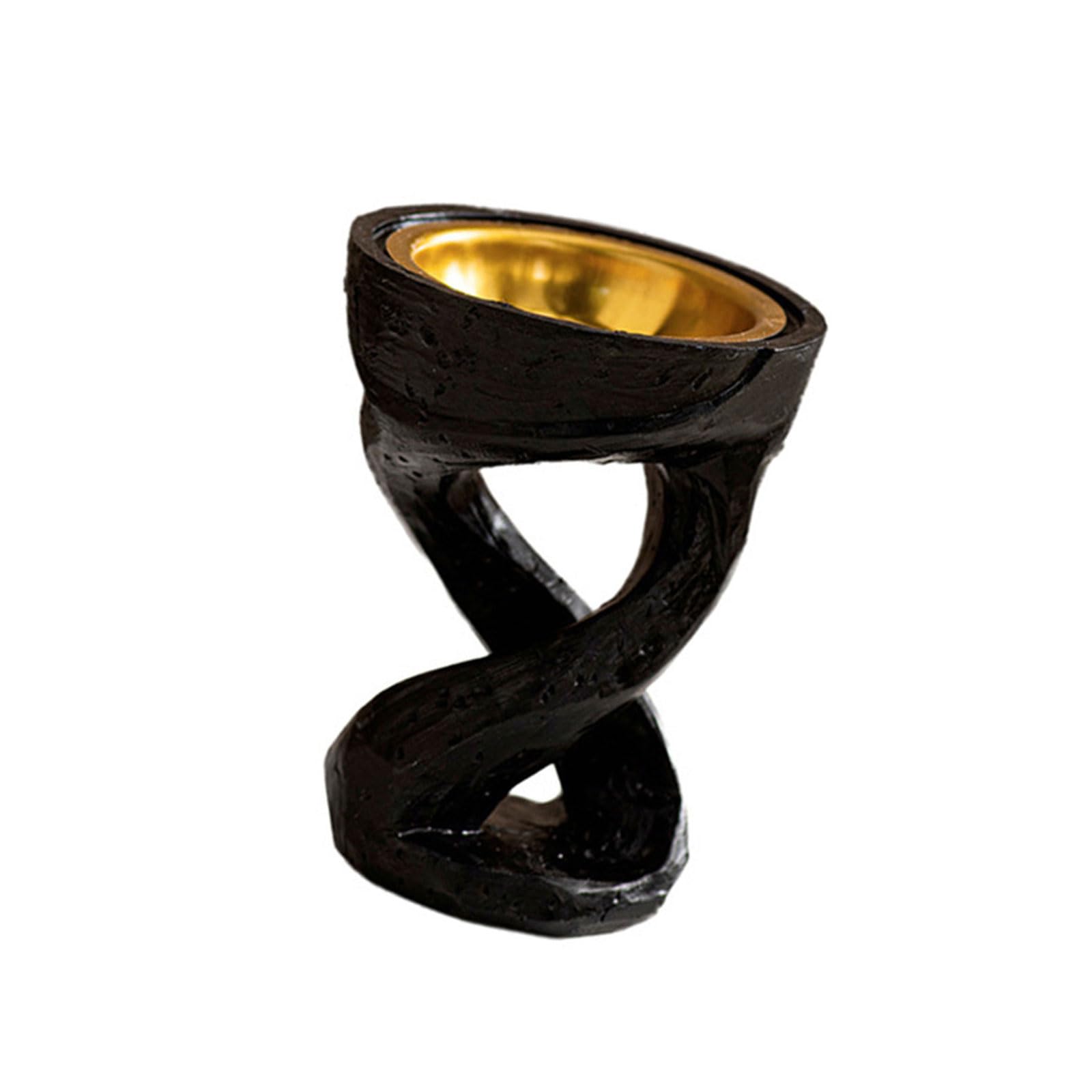 vfdaSWQQ Aromatherapy burner, Resins Twist Shape Bakhoor s For Aromatherapies And Relaxation Arabic Censers Aromas Diffuser