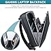 Smatree Laptop Hartschalen Rucksack Kompatibilität mit 17,3 Zoll MSI Stealth 17 Studio/Stealth GS77/Raider GE76, 18 Zoll MSI Titan 18 HX A14V/Raider 18 HX A14V/CreatorPro X18 HX-A14V Tasche