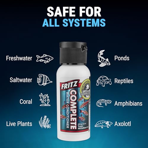 Image of Fritz Aquatics Complete Water Conditioner /Dechlorinator for Fresh & Salt Water Aquariums (2-Ounce)