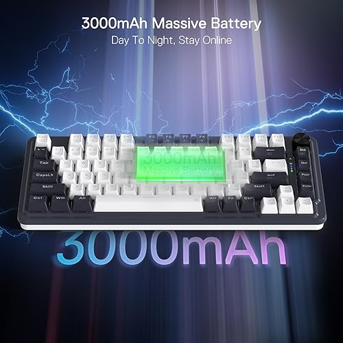 Redragon K673WB-RGB-PRO K673 Pro 75% Wireless Gasket Rgb Gaming Keyboard thumb #7