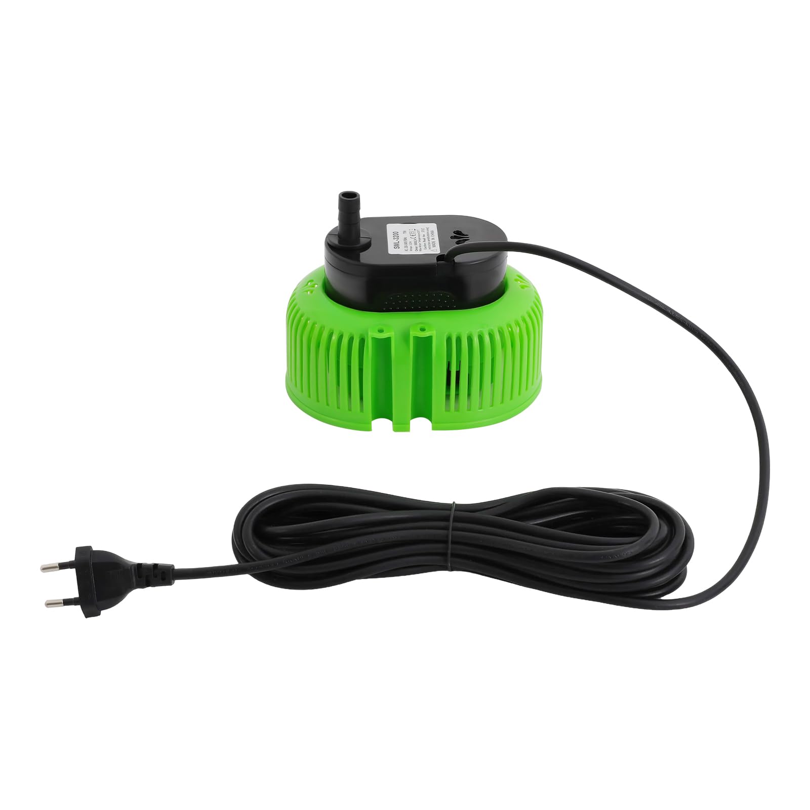 Pompa di copertura per piscina fuori terra, 75 W, pompa per acqua sporca, pompa per laghetto, pompa per piscina, pompa dell'acqua per lo svuotamento pelvico (verde)