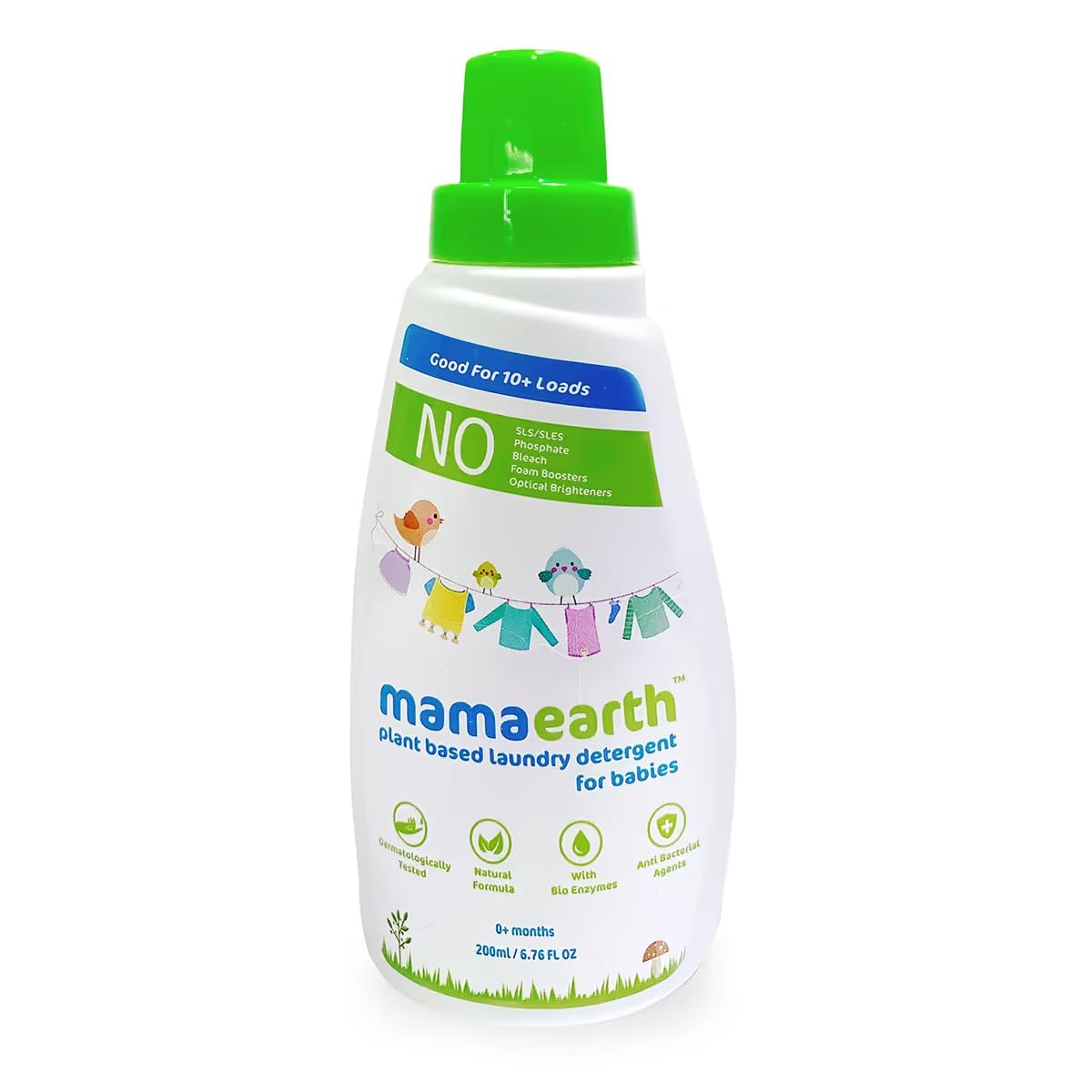 Mamaearth's Plant Based Baby Laundry Liquid Detergent, With Bio-Enzymes and Neem Extracts, 200ml-image-43