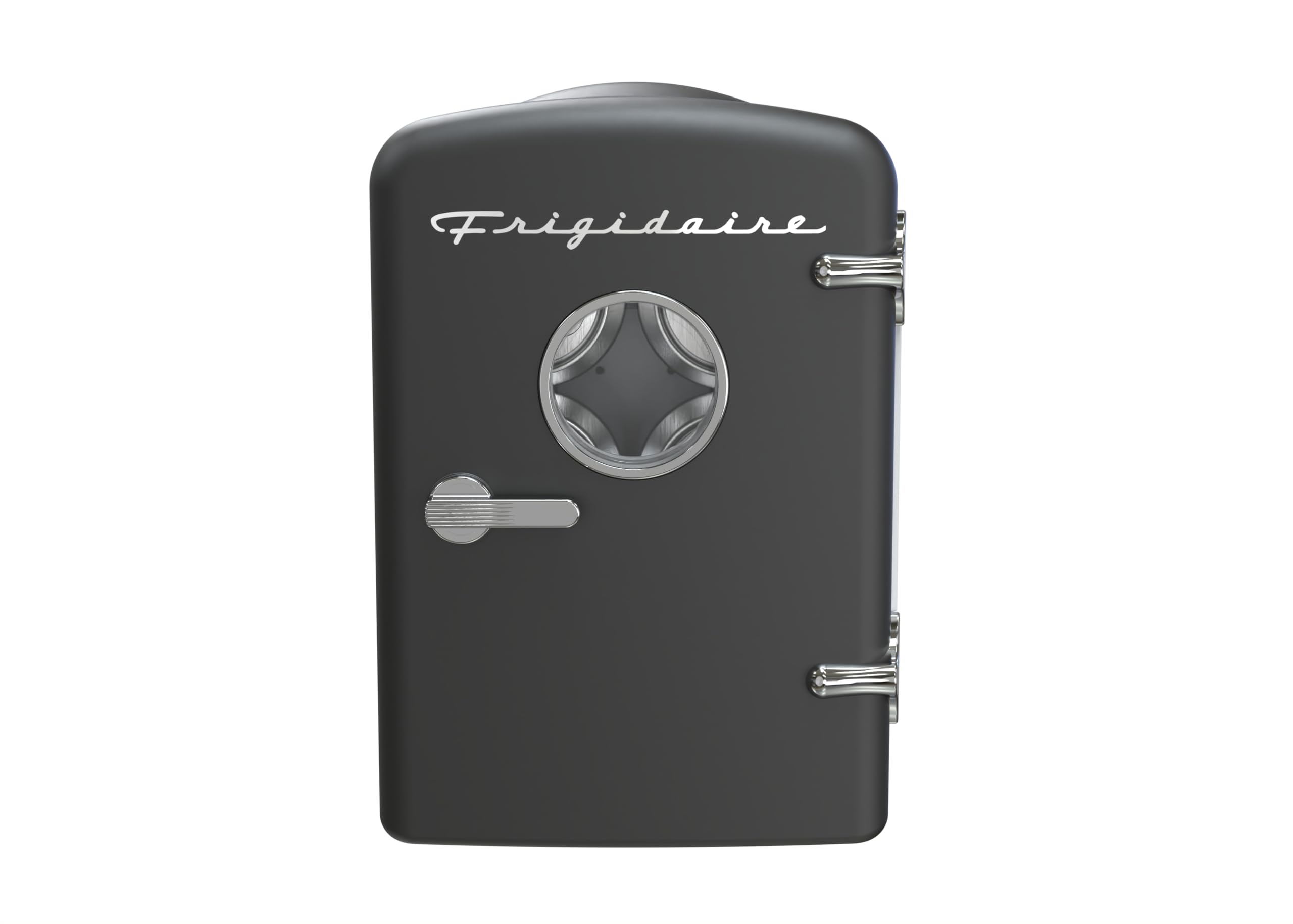 Photo 1 of Frigidaire EFMIS171 Retro Mini Portable Personal Fridge - Ideal for Home, Office or Dorm - Includes Carrying Handle, AC/DC Wall/Car Charger