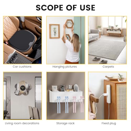 20 Stück Klettband Selbstklebend Extra Stark, Doppelseitig Klettverschluss Selbstklebend, Schwarz Klettband, Klettverschluss 2x10 cm Klebepads Doppelseitig Wiederverwendbar