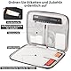 Arvok 9-11 Zoll Tablet Tasche für das Neue 11 iPad Pro M4/iPad Air M2 2024, iPad 10,9 (10. Generation), iPad Pro 11 4/3/2, iPad Air 5/4/3 10,9/10,5, wasserfeste Tablet-Tragetasche, Schwarz