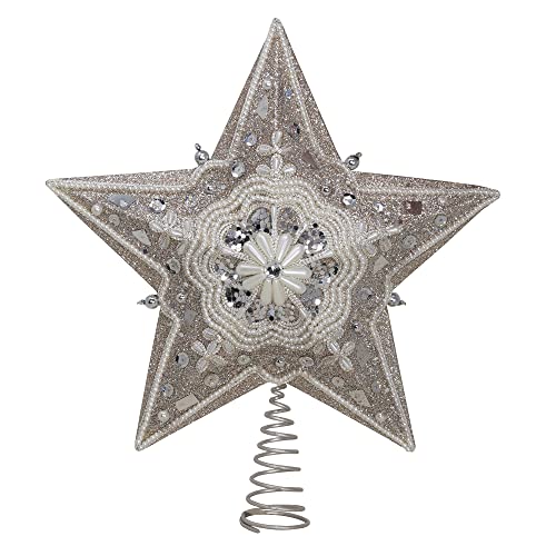 boujee platinum christmas tree topper